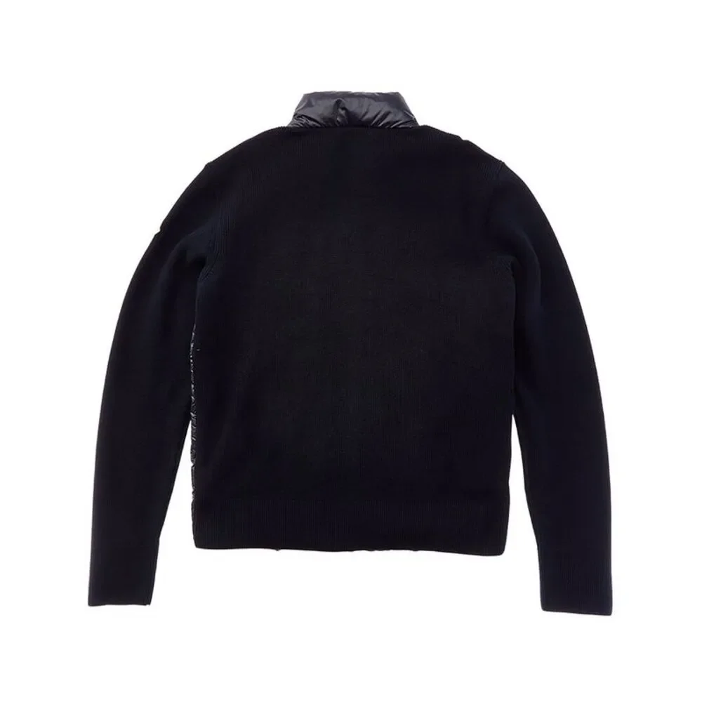 Moncler Girls Cardigan, Blue